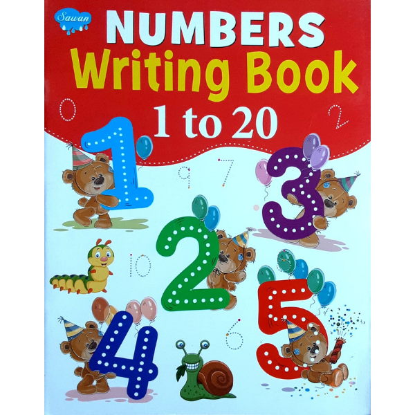 Number Writing Book 1 to 20