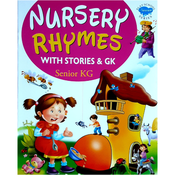 Nursery Rhymes with Stories and GK- for Senior KG