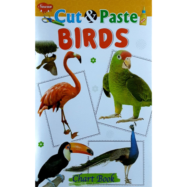 Cut and Paste- Birds- Chart book